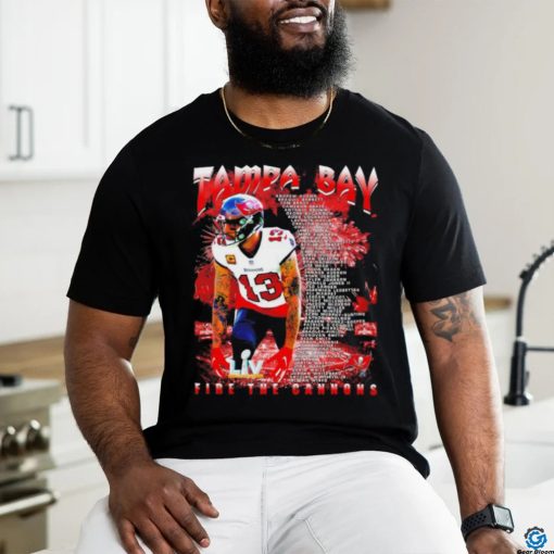 TOP Tampa Bay Buccaneers fire the Cannons super bowl LIV champions shirt