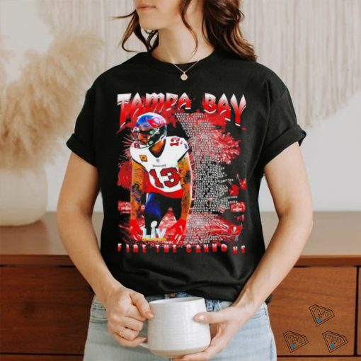 TOP Tampa Bay Buccaneers fire the Cannons super bowl LIV champions shirt