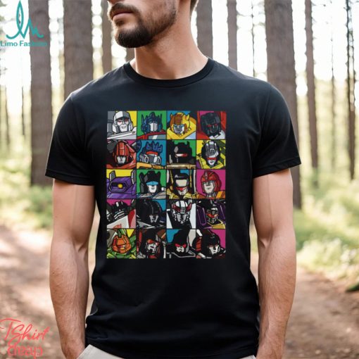 TRANSFORMERS Mighty T Shirt Transformer Squares