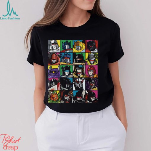TRANSFORMERS Mighty T Shirt Transformer Squares