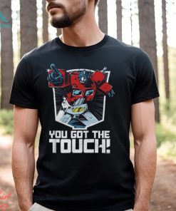TRANSFORMERS Mighty T Shirt You Got The Touch