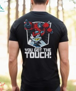 TRANSFORMERS Mighty T Shirt You Got The Touch