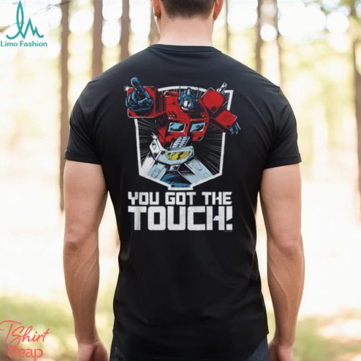 TRANSFORMERS Mighty T Shirt You Got The Touch