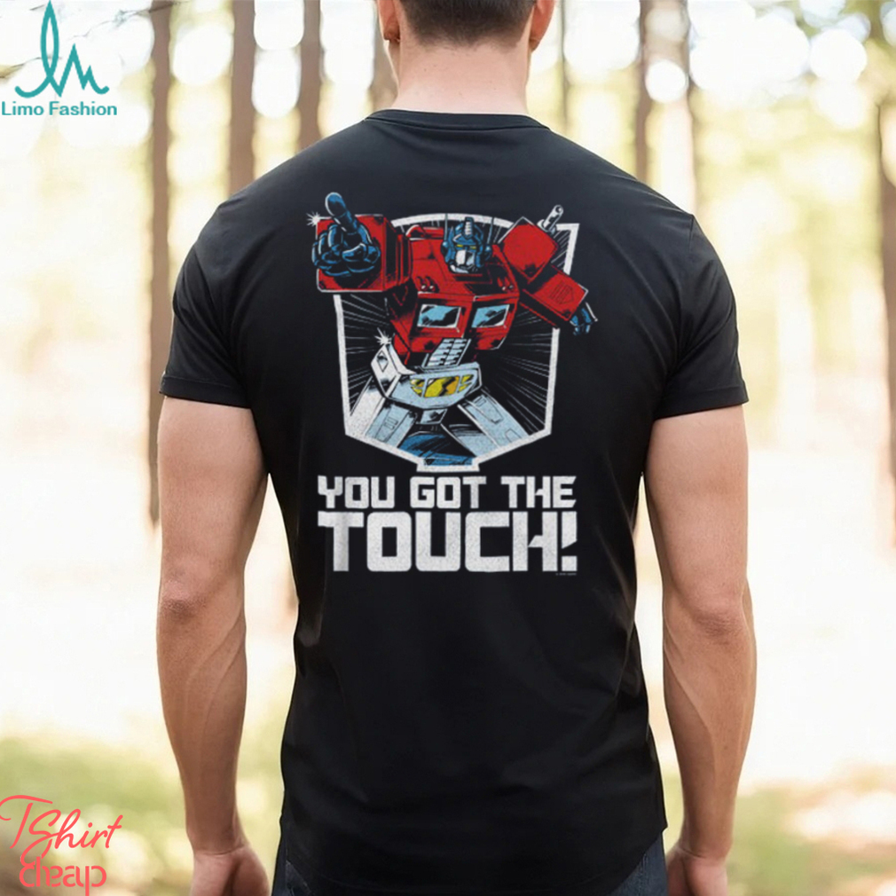 TRANSFORMERS Mighty T Shirt You Got The Touch TRANSFORMERS Mighty T Shirt You Got The Touch