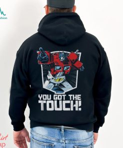 TRANSFORMERS Mighty T Shirt You Got The Touch