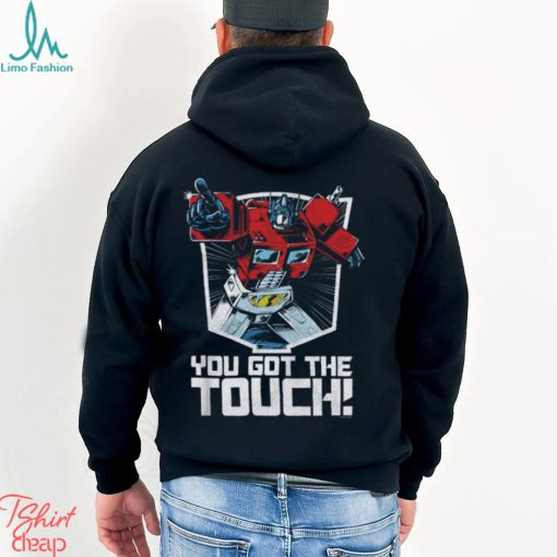 TRANSFORMERS Mighty T Shirt You Got The Touch