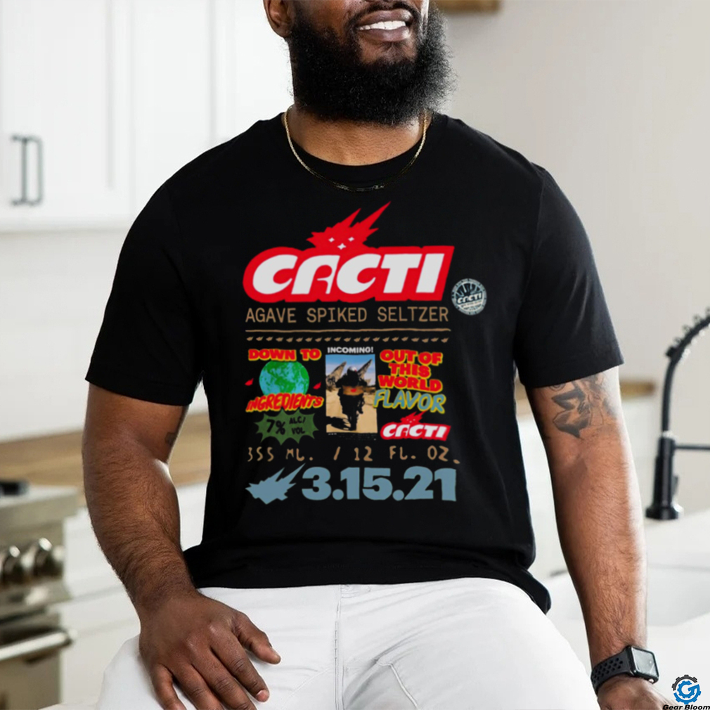 TRAVI$ C@CTI DRINK TRAVIS SCOTT SHIRT TRAVI$ C@CTI DRINK TRAVIS SCOTT SHIRT
