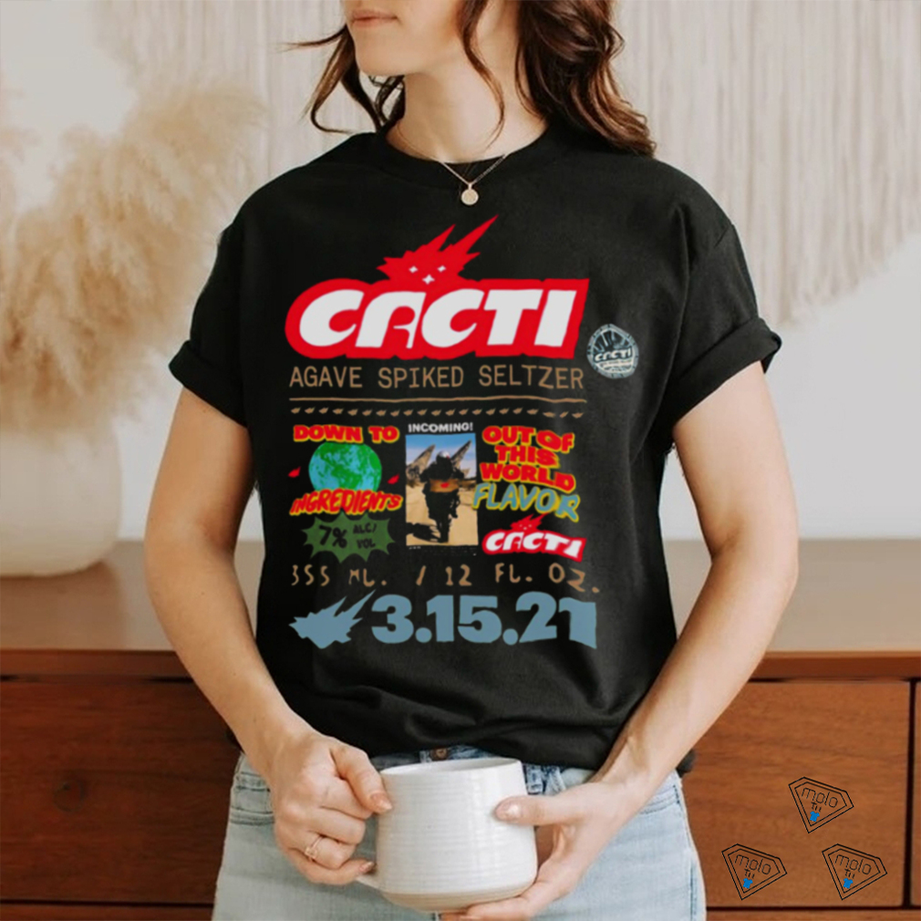 TRAVI$ C@CTI DRINK TRAVIS SCOTT SHIRT TRAVI$ C@CTI DRINK TRAVIS SCOTT SHIRT