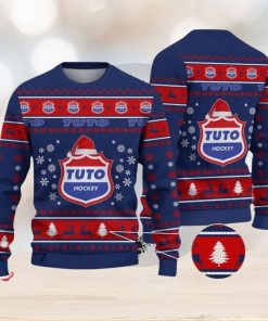 TUTO Hockey Ugly Christmas Sweater Ideal Gift For Fans