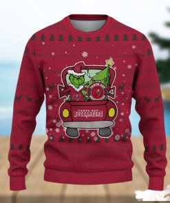 Tampa Bay Buccaneers Christmas Sweater Grinch Driving Funny Gift Fans