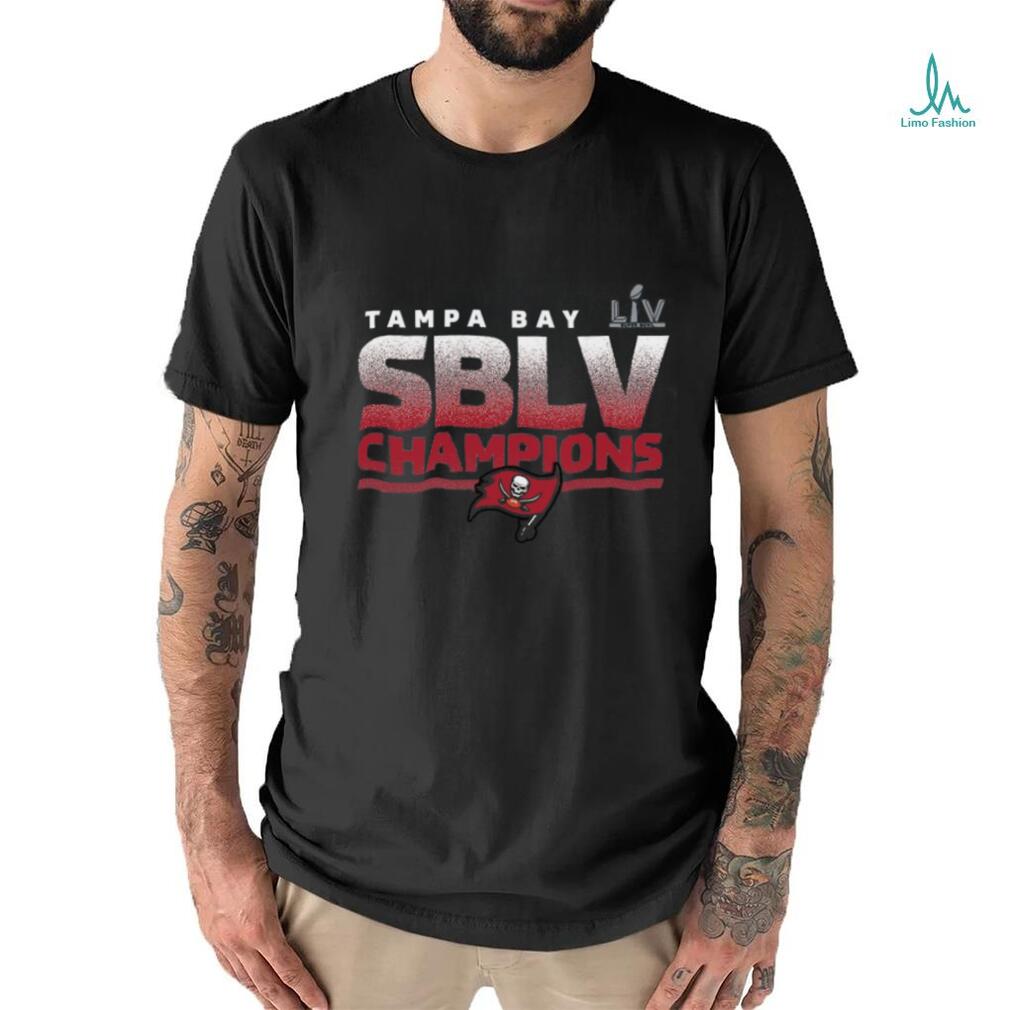 Tampa Bay Buccaneers Fanatics Branded Super Bowl LV Champions Big & Tall Kickoff T Shirt Tampa Bay Buccaneers Fanatics Branded Super Bowl LV Champions Big & Tall Kickoff T Shirt