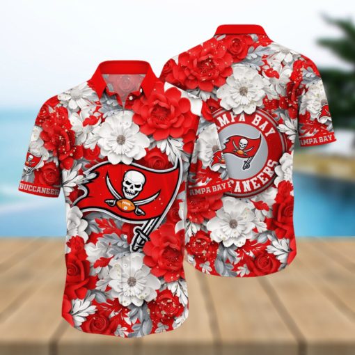 Tampa Bay Buccaneers Hawaii Shirt Flower Summer Vibes