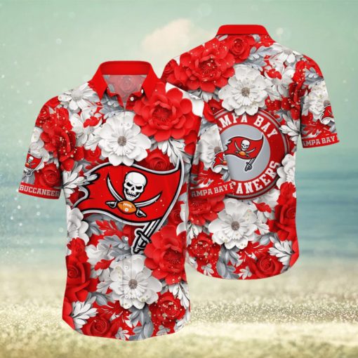 Tampa Bay Buccaneers Hawaii Shirt Flower Summer Vibes