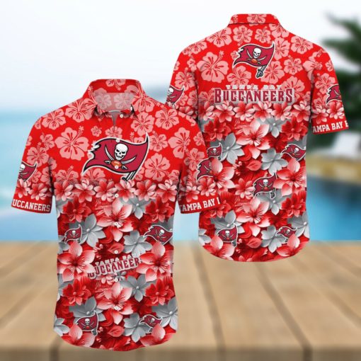 Tampa Bay Buccaneers Hawaii Shirt Trending Summer For NFL Fans