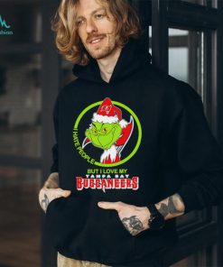 Tampa Bay Buccaneers I Hate People But I love My Santa Grinch Christmas Tshirt, hoodie, sweater, long sleeve and tank top Tampa Bay Buccaneers I Hate People But I love My Santa Grinch Christmas Tshirt