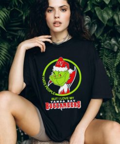 Tampa Bay Buccaneers I Hate People But I love My Santa Grinch Christmas Tshirt, hoodie, sweater, long sleeve and tank top Tampa Bay Buccaneers I Hate People But I love My Santa Grinch Christmas Tshirt