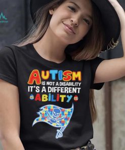 Tampa Bay Buccaneers NFL Autism Is Not A Disability 2024 Shirt