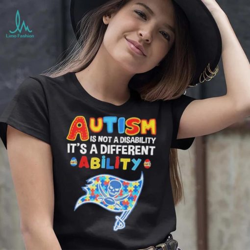 Tampa Bay Buccaneers NFL Autism Is Not A Disability 2024 Shirt