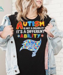 Tampa Bay Buccaneers NFL Autism Is Not A Disability 2024 Shirt