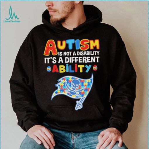 Tampa Bay Buccaneers NFL Autism Is Not A Disability 2024 Shirt