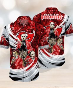 Tampa Bay Buccaneers NFL Halloween Horror Movies Hawaiian Shirts For Men And Women