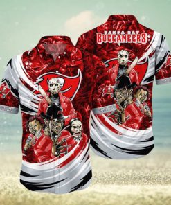 Tampa Bay Buccaneers NFL Halloween Horror Movies Hawaiian Shirts For Men And Women