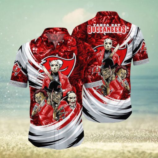 Tampa Bay Buccaneers NFL Halloween Horror Movies Hawaiian Shirts For Men And Women