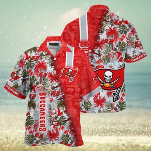 Tampa Bay Buccaneers NFL Summer Hawaii Shirt And Shorts For Your Loved Ones