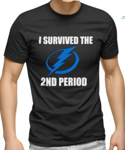 Tampa Bay Lightning I survived the 2nd period shirt