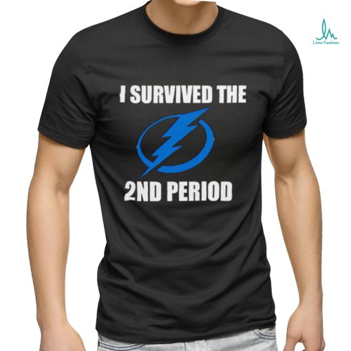Tampa Bay Lightning I survived the 2nd period shirt