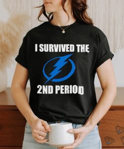 Tampa Bay Lightning I survived the 2nd period shirt