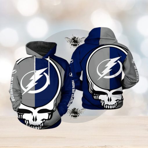 Tampa Bay Lightning NHL Grateful Dead 3D Hoodie