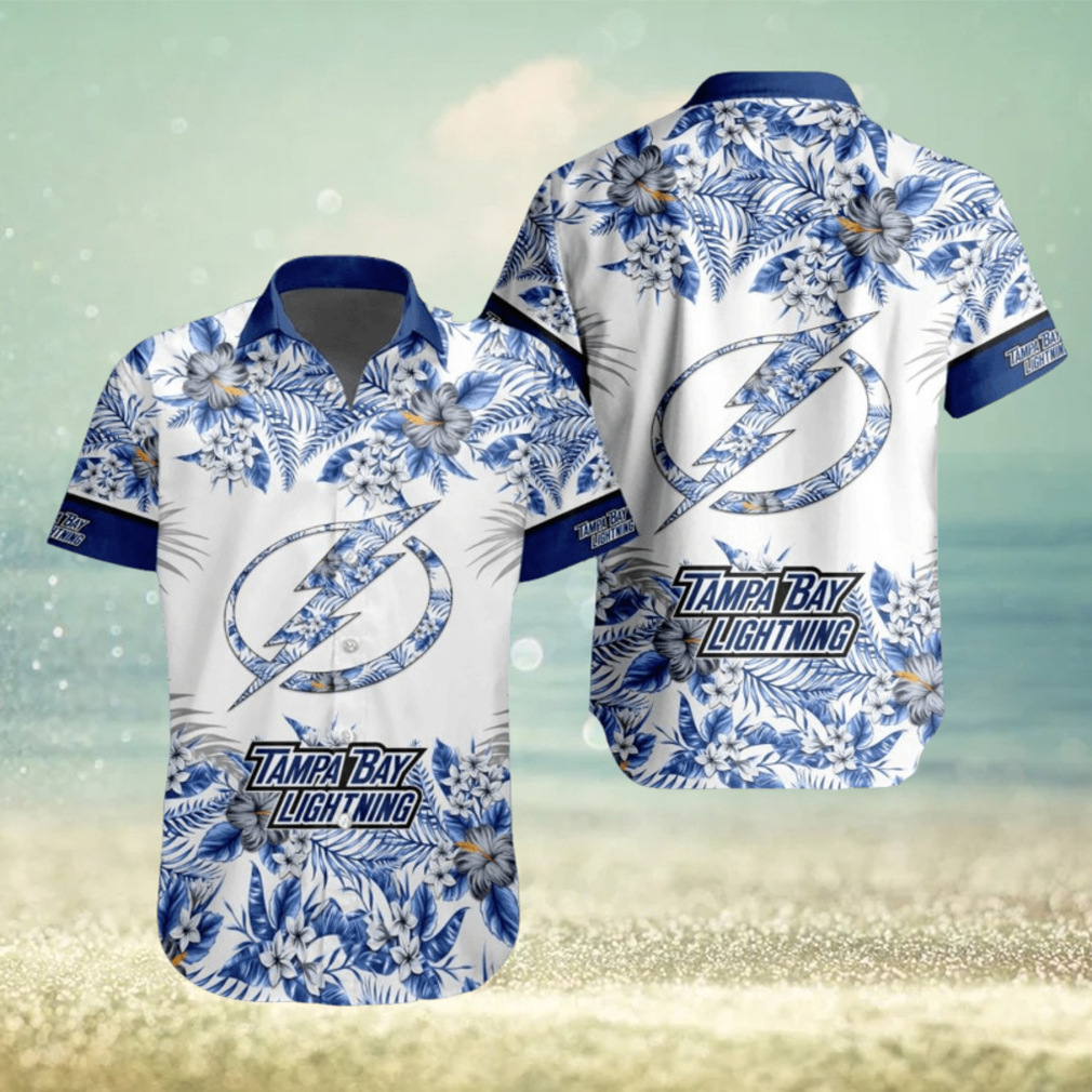 Tampa Bay Lightning NHL Team Beach Vibe Hawaiian Shirt Tampa Bay Lightning NHL Team Beach Vibe Hawaiian Shirt