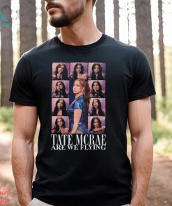 Tate Mcrae Are We Flying Tour Merch T Shirt