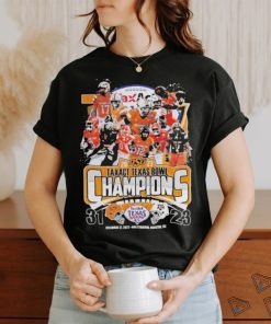 Taxact Texas Bowl Team Champions 2023 Oklahoma State Cowboys Shirt