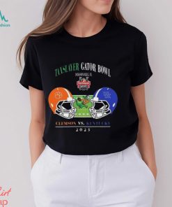 Taxslayer Gator Bowl 2023 Clemson Tigers Vs Kentucky University Tiaa Bank Field Jacksonville Fl College Bowl Games Head To Head Helmet T shirt