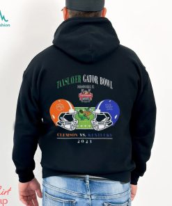 Taxslayer Gator Bowl 2023 Clemson Tigers Vs Kentucky University Tiaa Bank Field Jacksonville Fl College Bowl Games Head To Head Helmet T shirt