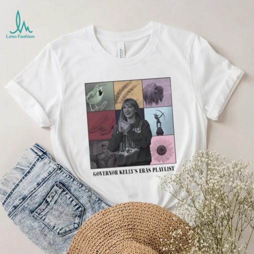 Taylor Governor Kelly’s Eras Playlist T shirt