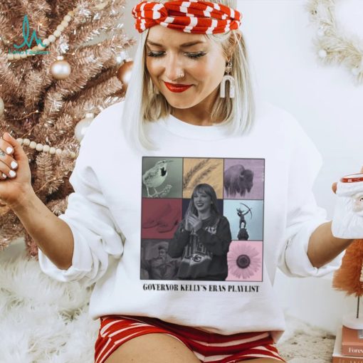 Taylor Governor Kelly’s Eras Playlist T shirt
