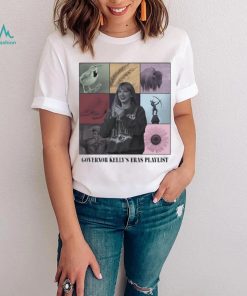 Taylor Governor Kelly’s Eras Playlist T shirt