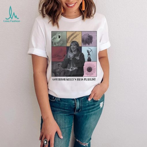 Taylor Governor Kelly’s Eras Playlist T shirt
