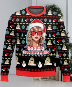 Taylor Swift Santa’s Favorite Swiftie Ugly Sweater