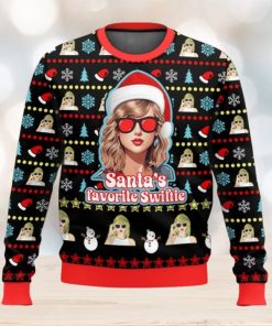 Taylor Swift Santa’s Favorite Swiftie Ugly Sweater