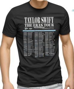 Taylor The Eras Tour Asia And Europe 2024 T shirt