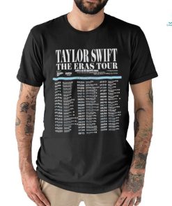 Taylor The Eras Tour Asia And Europe 2024 T shirt