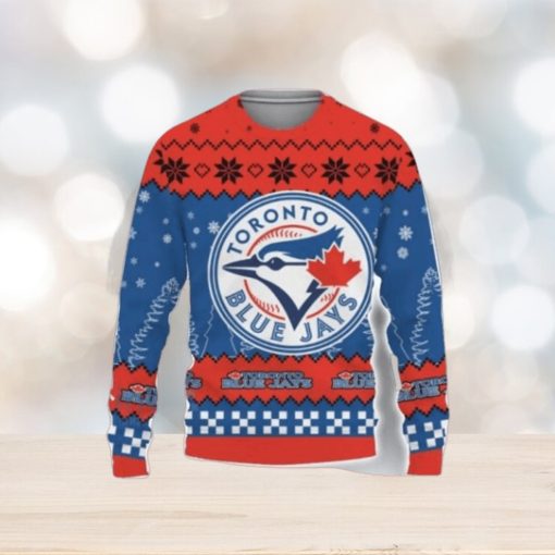 Team Logo Toronto Blue Jays Ugly Christmas Sweater