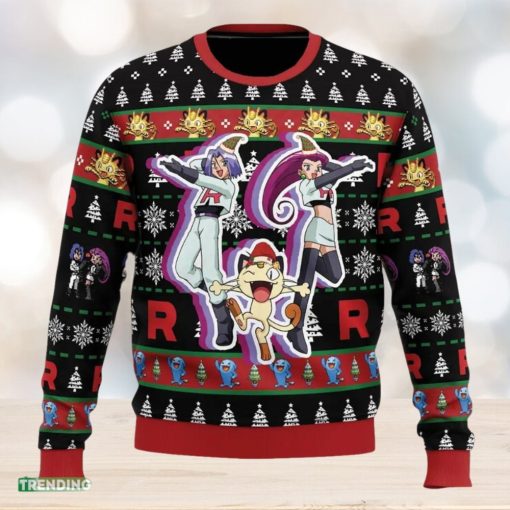 Team Rocket Pokemon Ugly Christmas Sweater Funny Gift Ideas Christmas