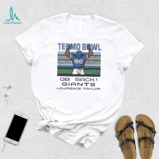 Tecmo Bowl Giants Lawrence Taylor Shirt