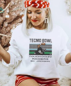 Tecmo Bowl Raiders Bo Jackson Retro Las Vegas Raiders T Shirt, hoodie, sweater, long sleeve and tank top Tecmo Bowl Raiders Bo Jackson Retro Las Vegas Raiders T Shirt