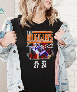 Tee Higgins Gin 27 Min 24 signature shirt